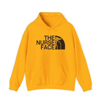 The Nurse Face Hoodie | Black Font