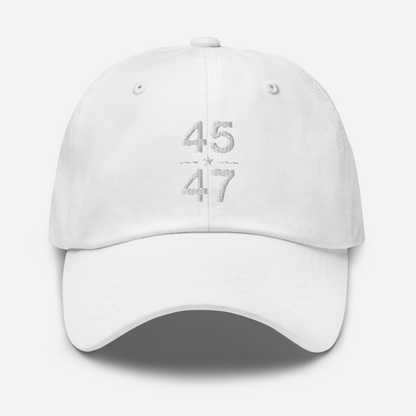 Donald Trump 45 47 Embroidered Hat