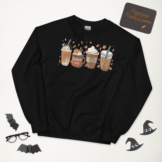 Fall Coffee Sweatshirt | Pumpkin Spice Thanksgiving Crewneck