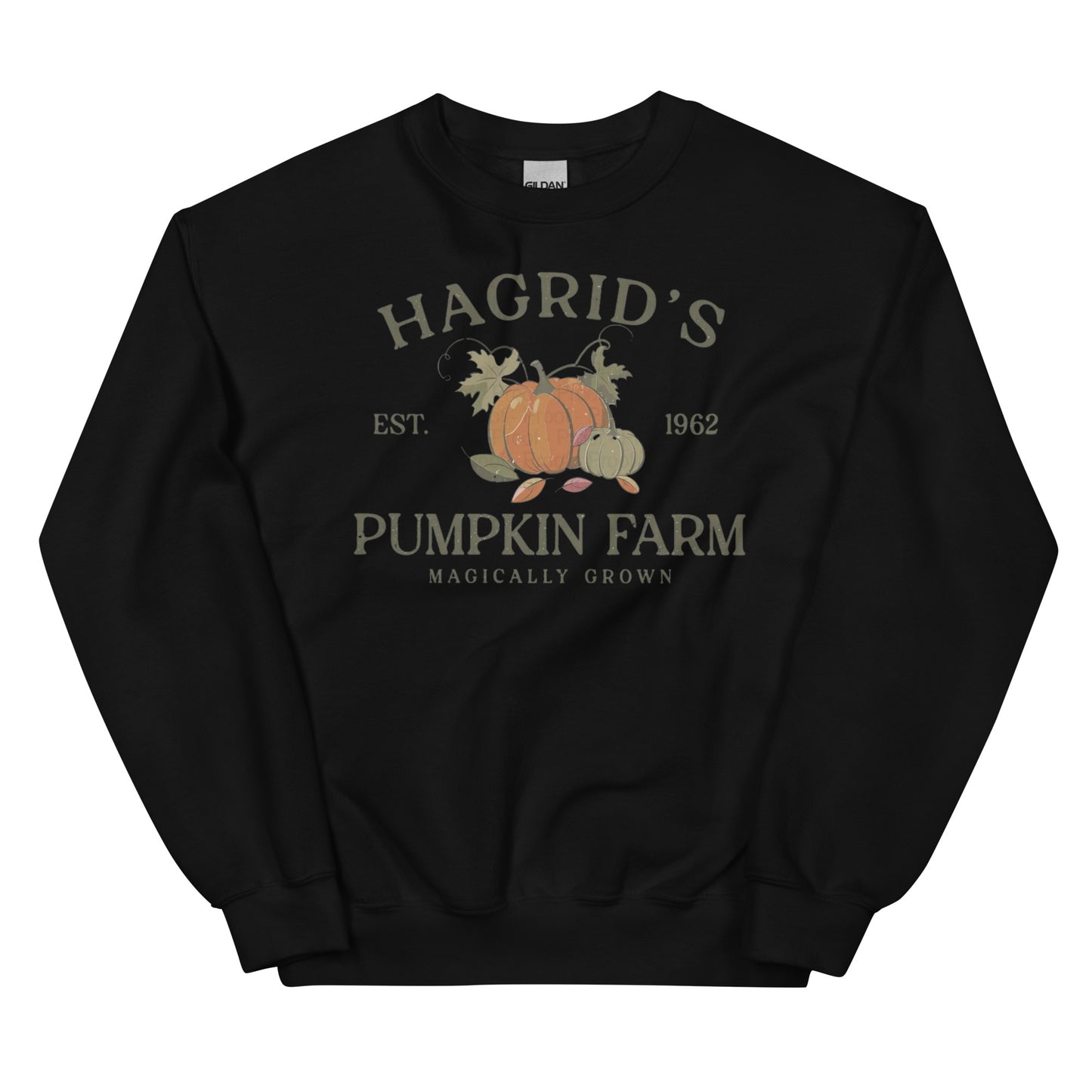 Hagrid's Pumpkin Patch Sweatshirt | Autumn Crewneck Pullover