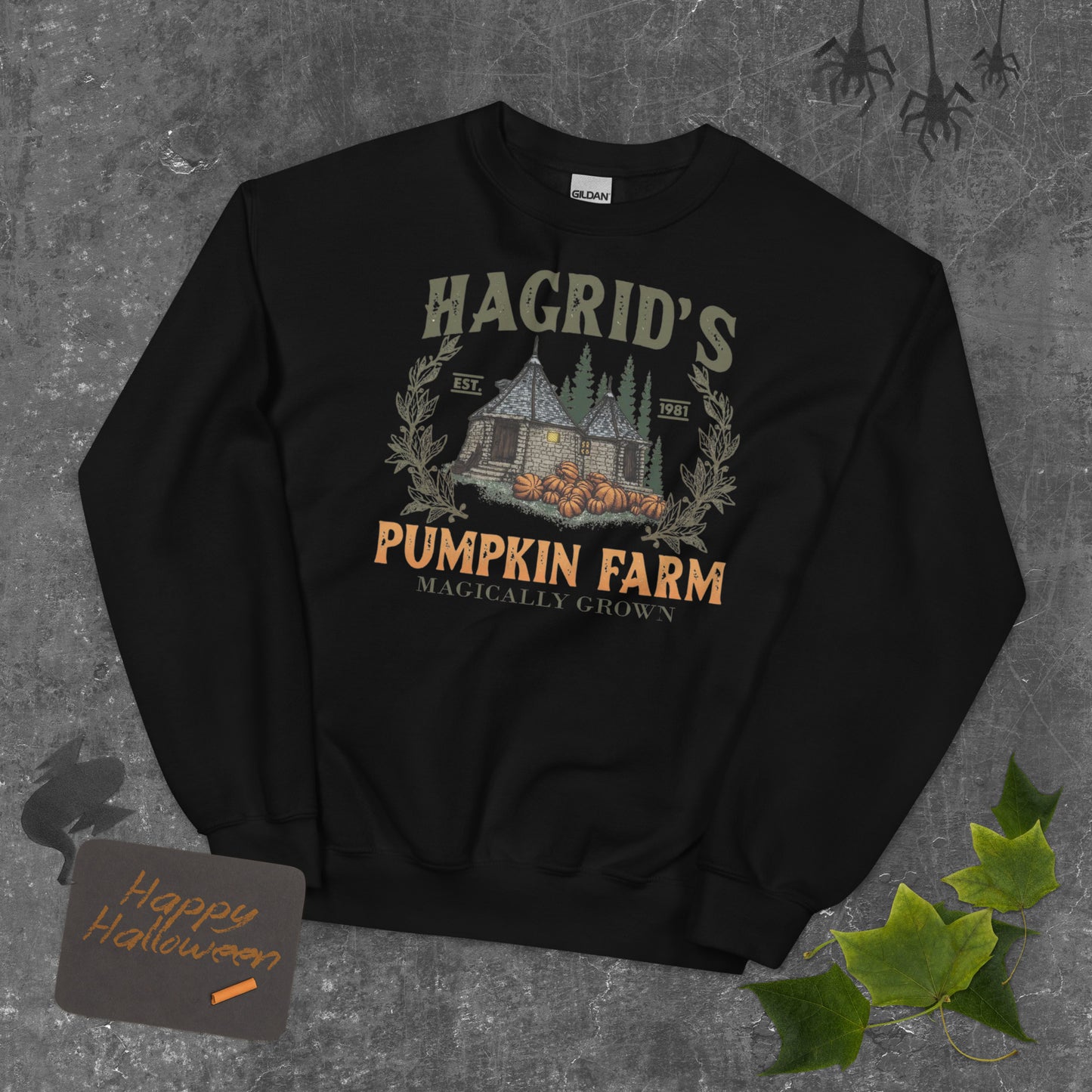 Hagrid's Pumpkin Patch Sweatshirt | Fall Crewneck Sweater