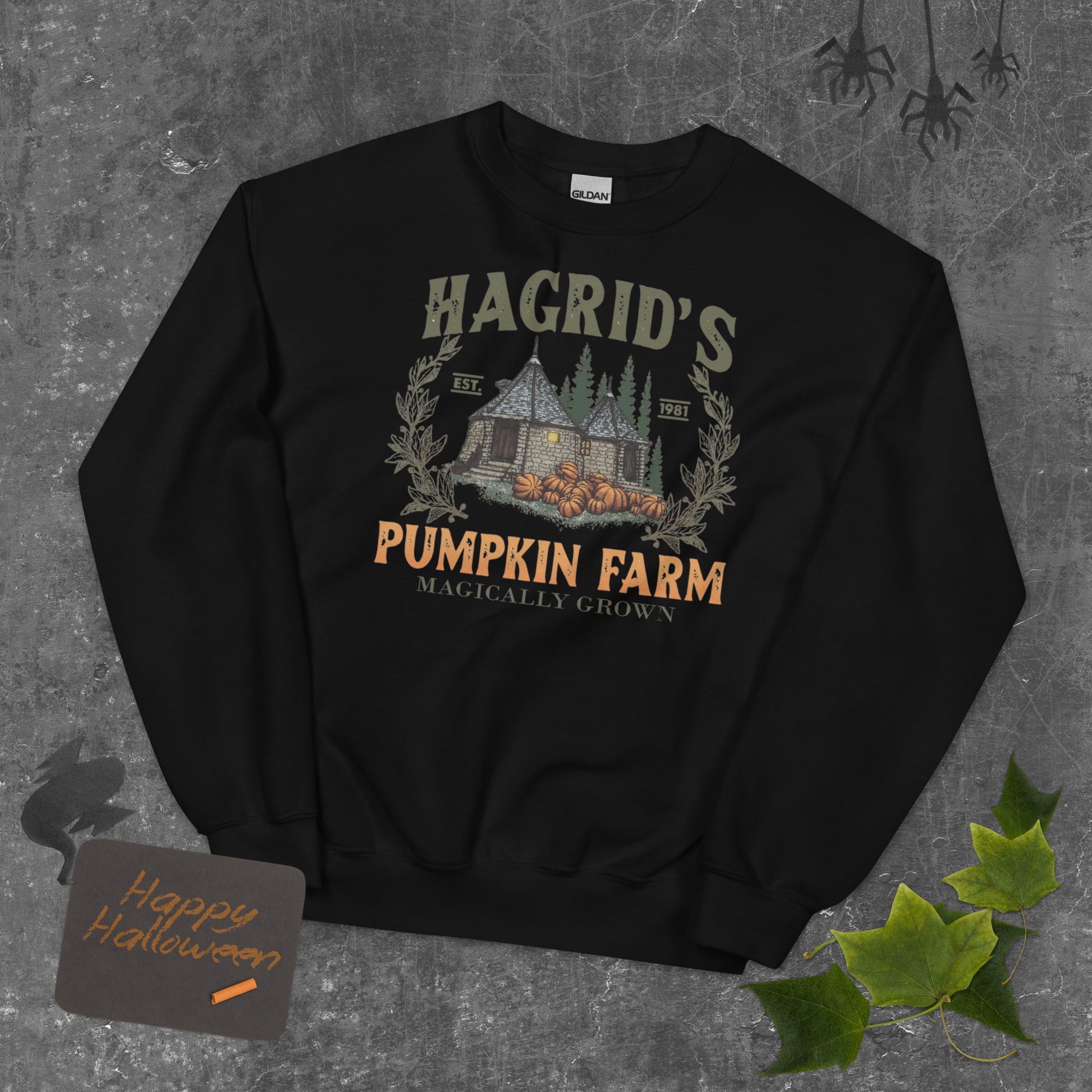 Hagrid's Pumpkin Patch Sweatshirt | Fall Crewneck Sweater