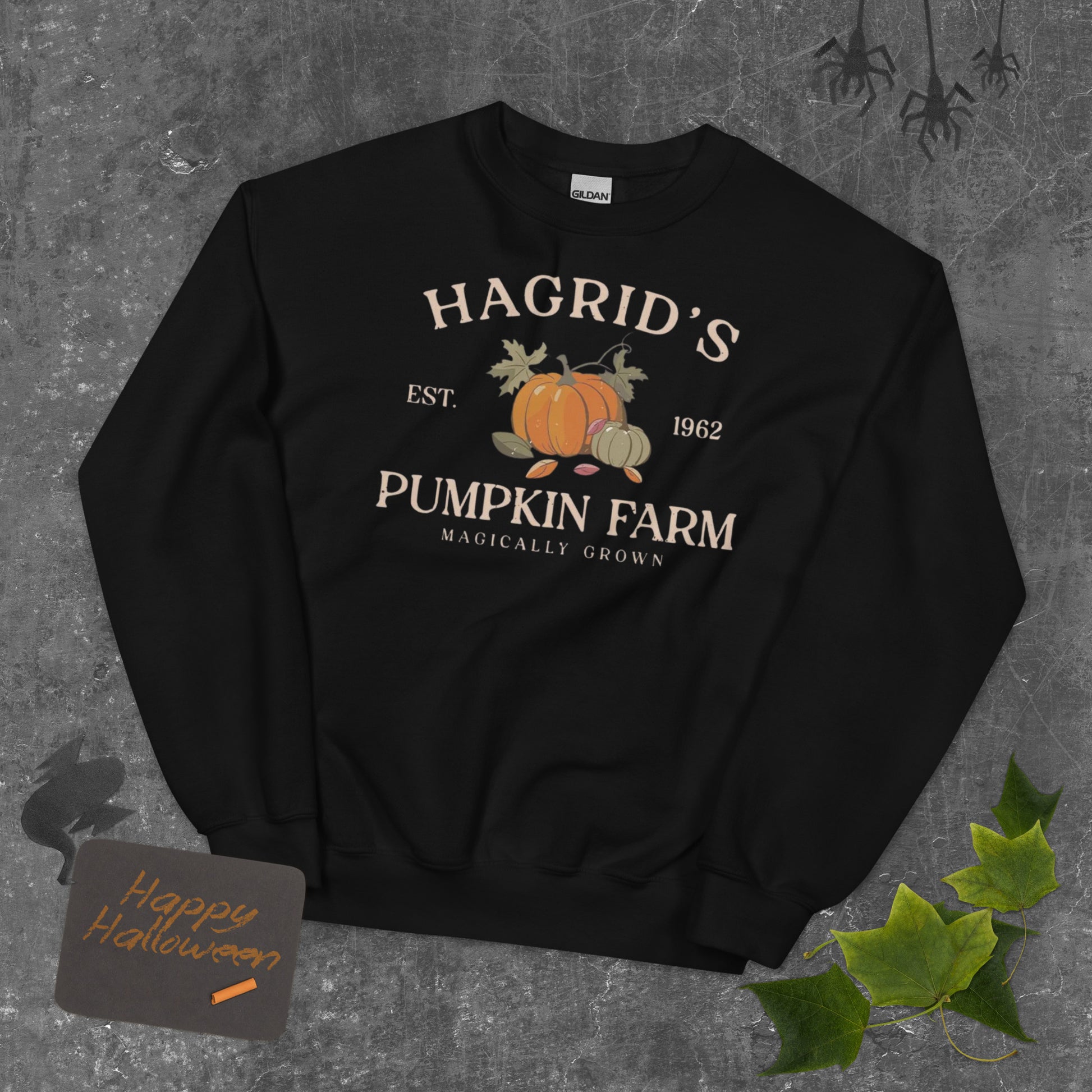 Hogwarts Pumpkin Harvest Sweatshirt | Cozy Fall Crewneck