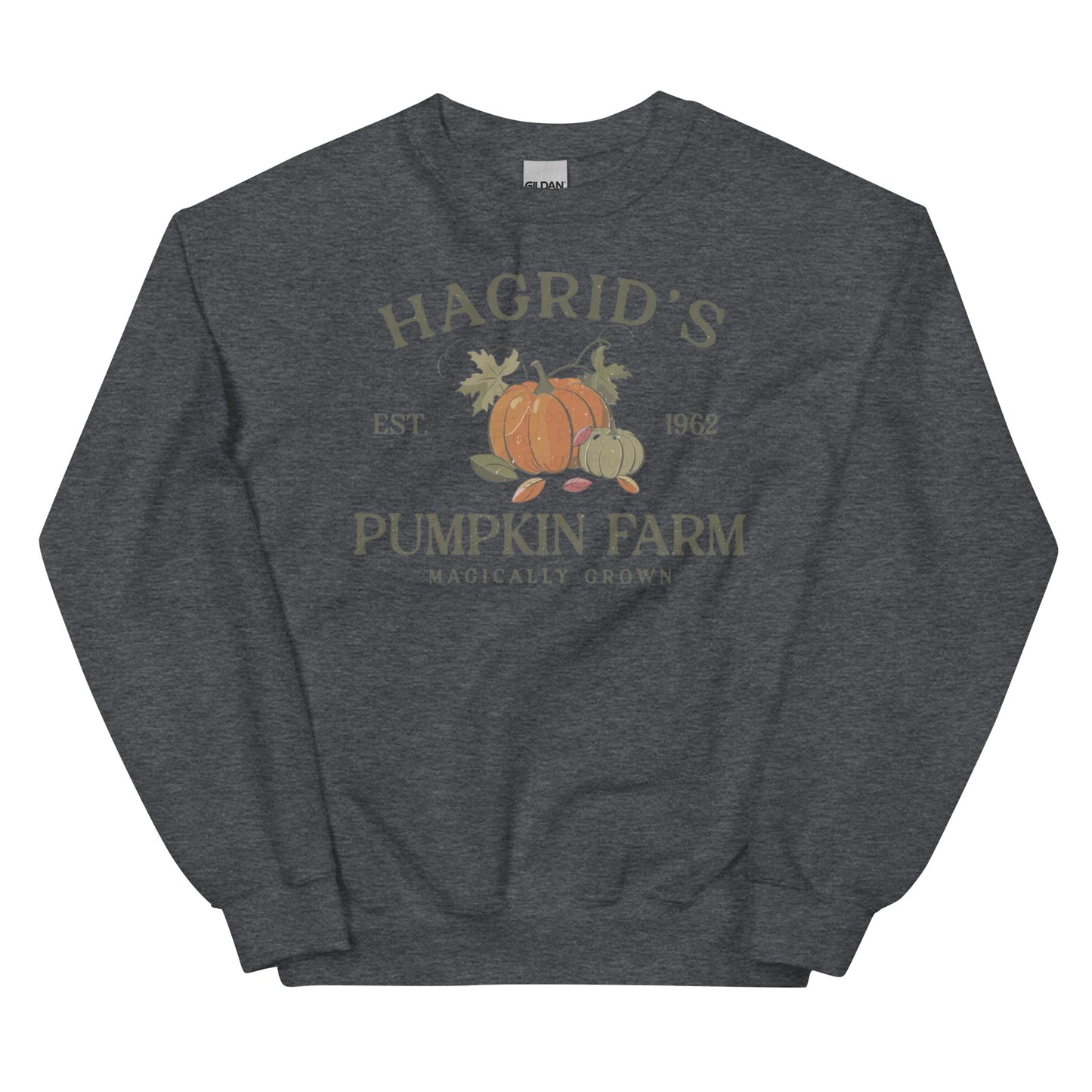 Hagrid's Pumpkin Patch Sweatshirt | Autumn Crewneck Pullover