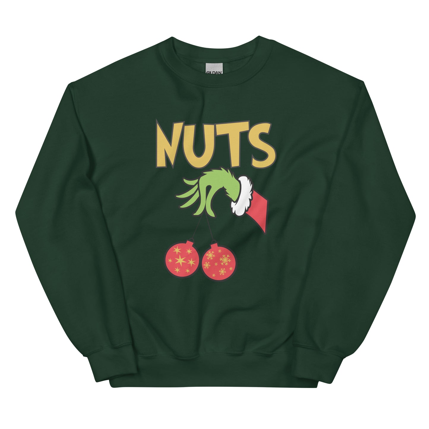 Chest Nuts Couples Matching Sweatshirts | Funny Christmas Party Sweaters | Holiday His and Hers Gift