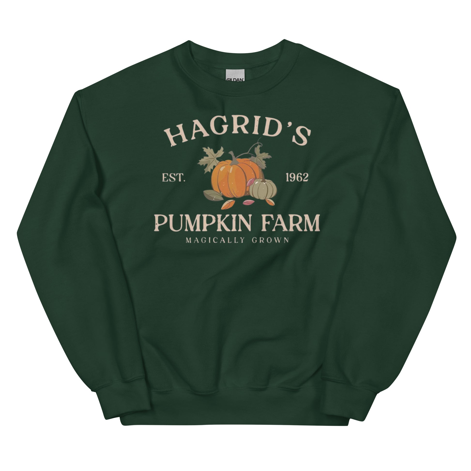 Hogwarts Pumpkin Harvest Sweatshirt | Cozy Fall Crewneck