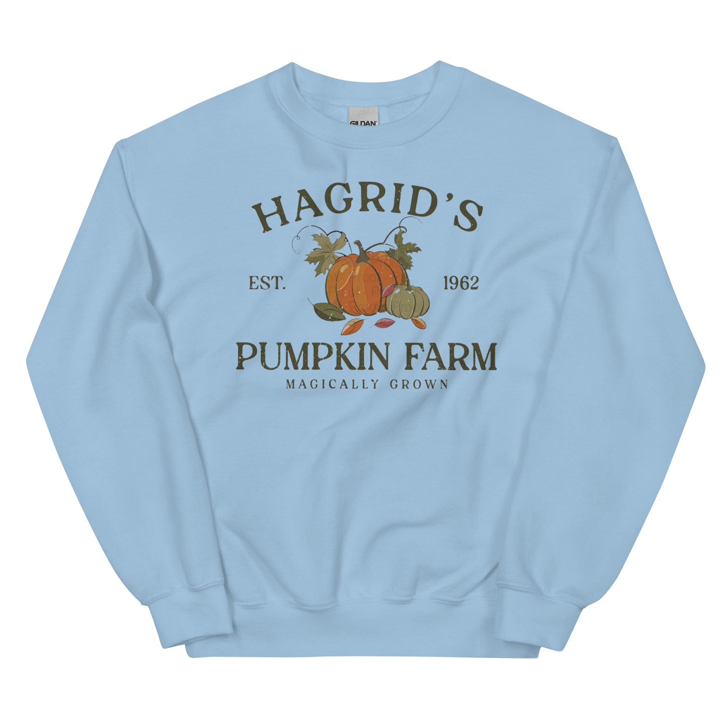 Hagrid's Pumpkin Patch Sweatshirt | Autumn Crewneck Pullover