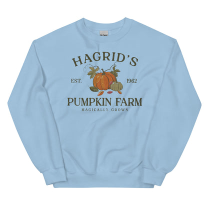 Hagrid's Pumpkin Patch Sweatshirt | Autumn Crewneck Pullover