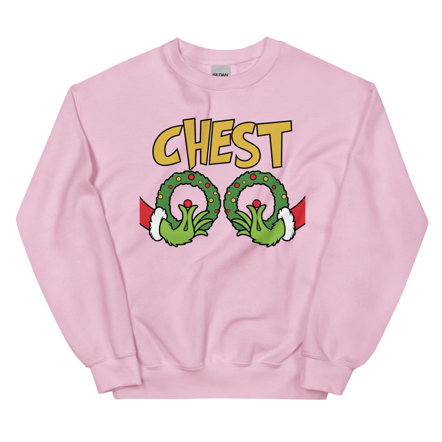 Chest Nuts Couples Matching Sweatshirts | Funny Christmas Party Sweaters | Holiday His and Hers Gift