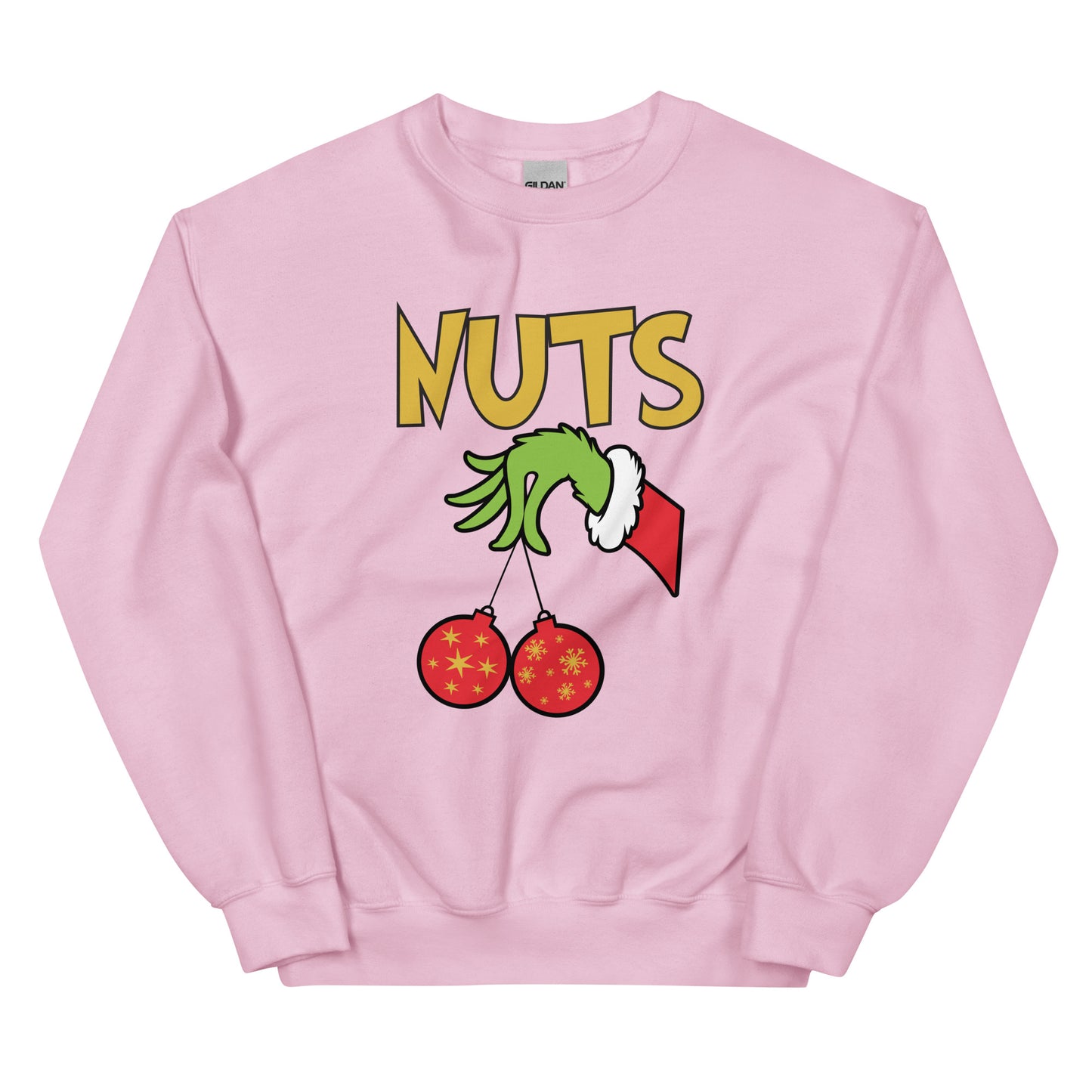 Chest Nuts Couples Matching Sweatshirts | Funny Christmas Party Sweaters | Holiday His and Hers Gift