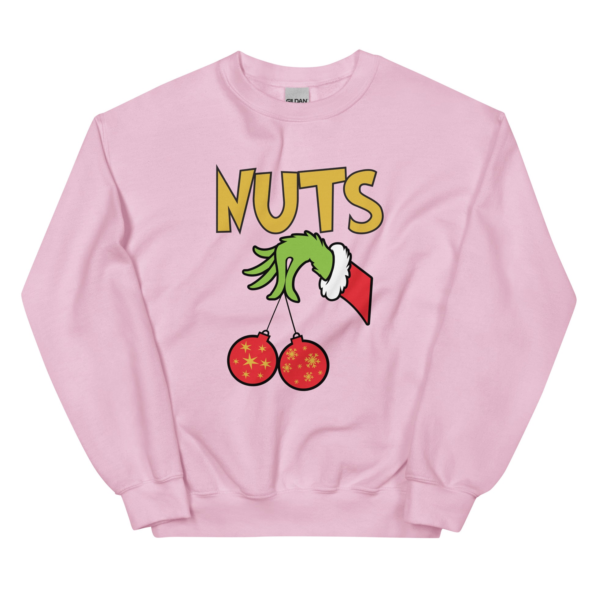 Chest Nuts Couples Matching Sweatshirts | Funny Christmas Party Sweaters | Holiday His and Hers Gift