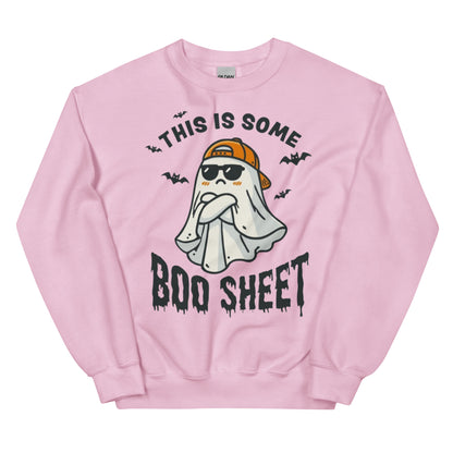 This Is Some Boo Sheet Sweatshirt | Cute Halloween Pullover