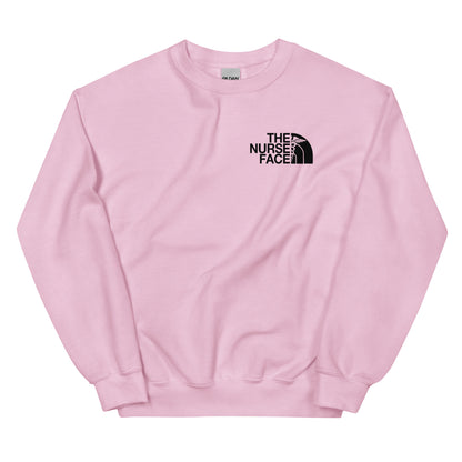 The Nurse Face Sweatshirt | Never Stop Caring