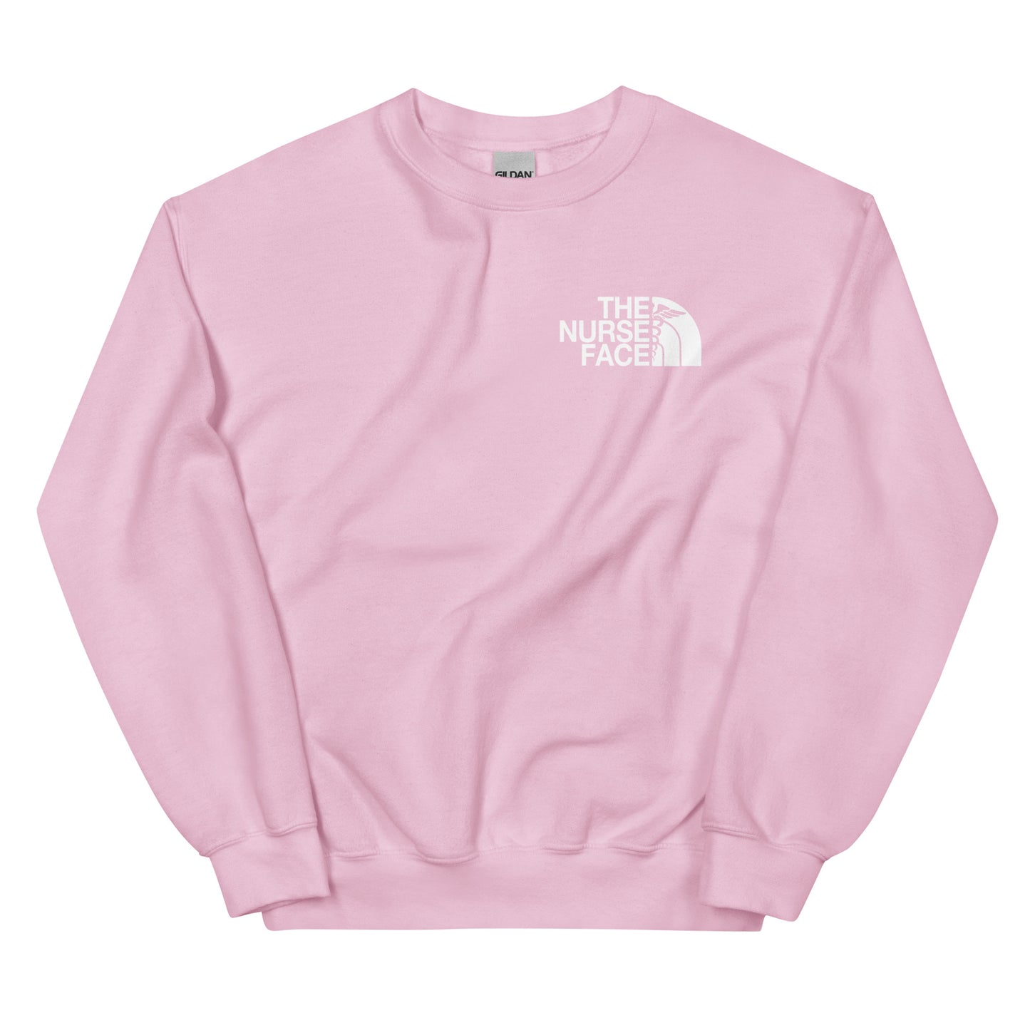 The Nurse Face Sweatshirt | Never Stop Caring