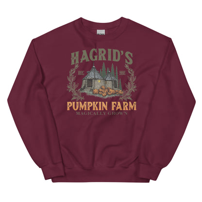 Hagrid's Pumpkin Patch Sweatshirt | Fall Crewneck Sweater