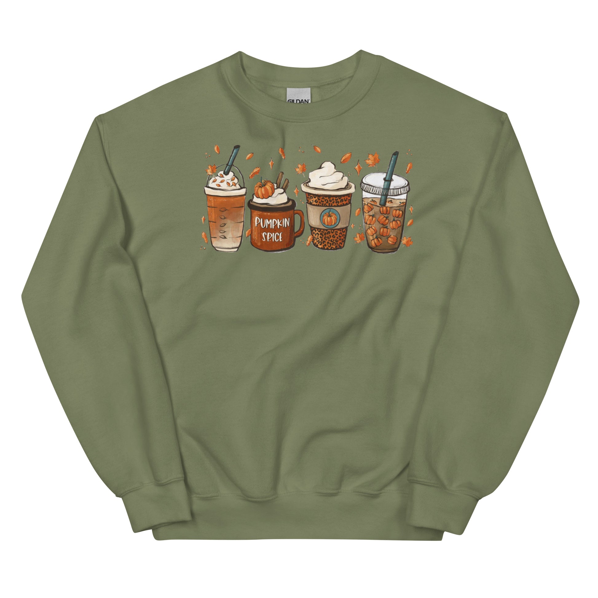 Fall Coffee Sweatshirt | Pumpkin Spice Thanksgiving Crewneck