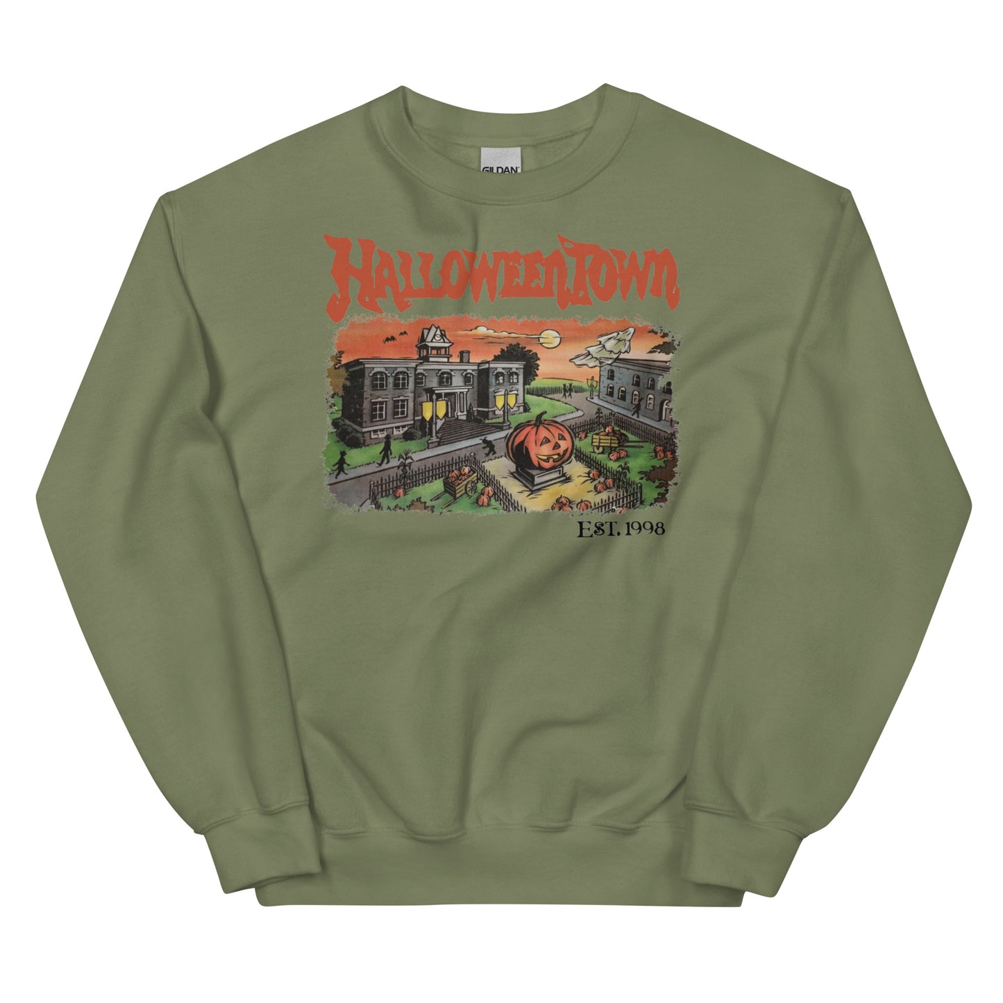 Halloweentown Est 1998 Sweatshirt | Retro Fall Crewneck