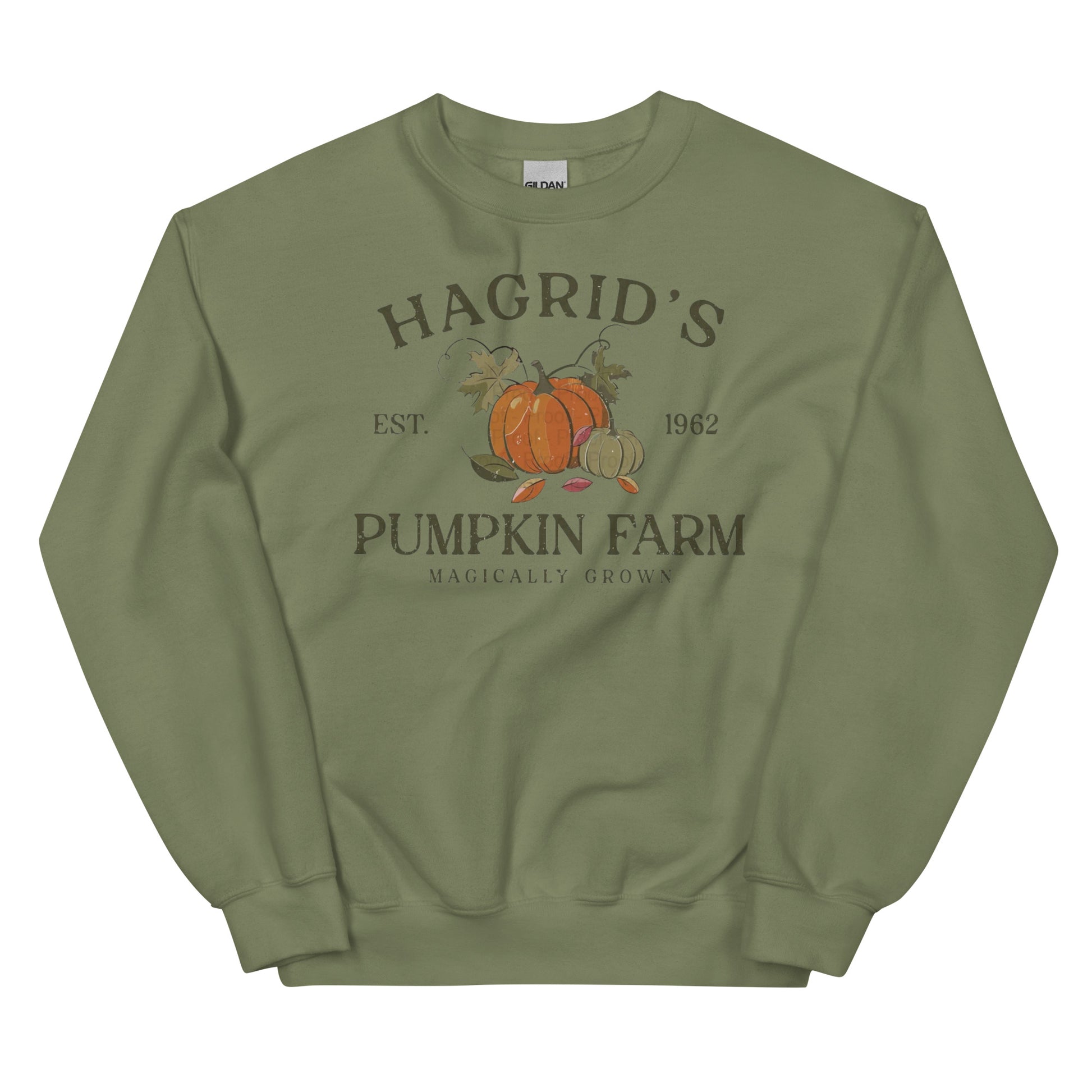 Hagrid's Pumpkin Patch Sweatshirt | Autumn Crewneck Pullover