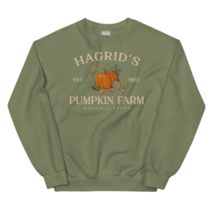 Hogwarts Pumpkin Harvest Sweatshirt | Cozy Fall Crewneck