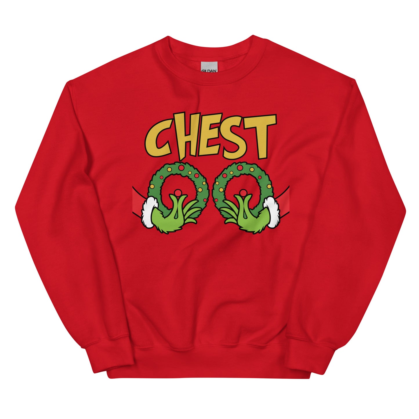 Chest Nuts Couples Matching Sweatshirts | Funny Christmas Party Sweaters | Holiday His and Hers Gift