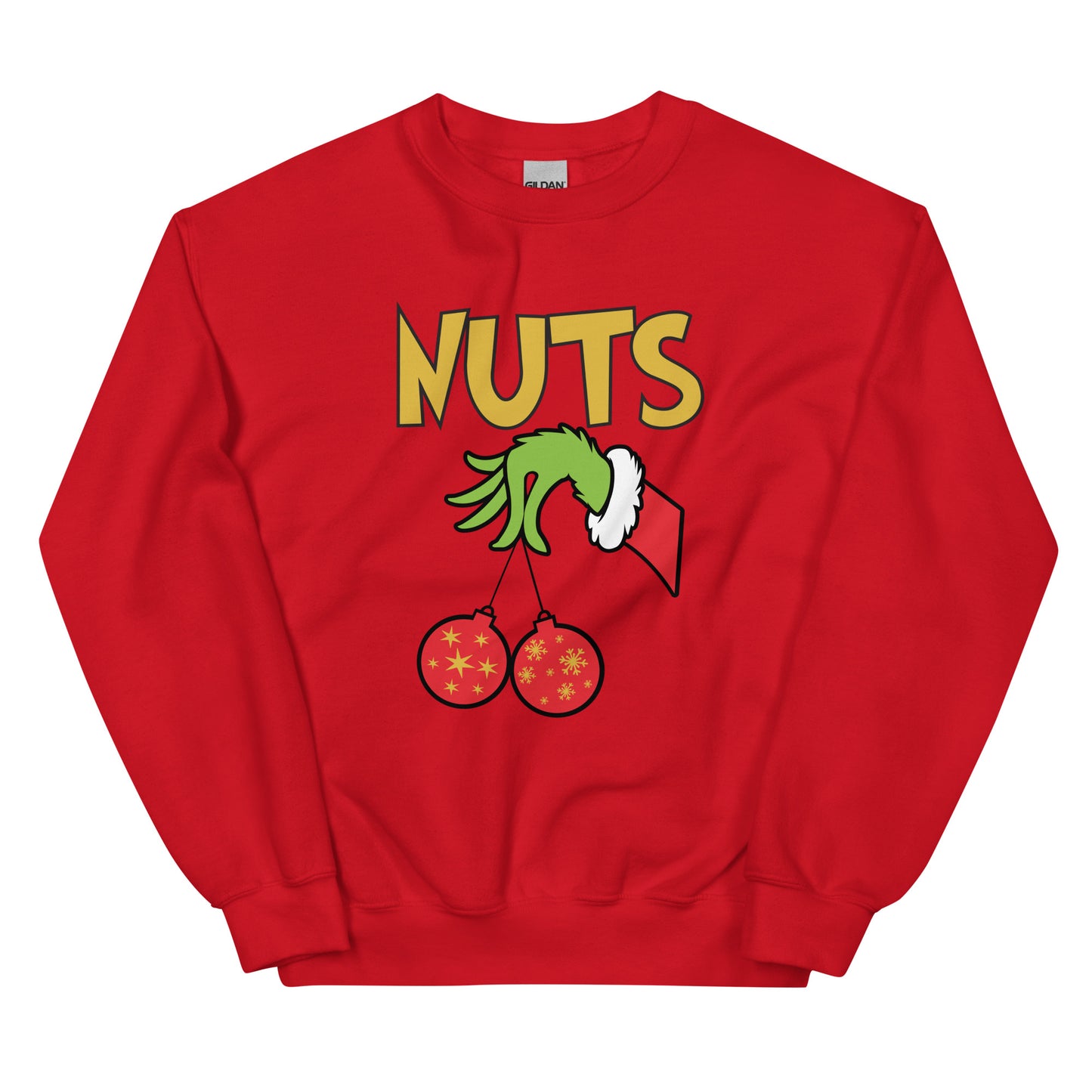 Chest Nuts Couples Matching Sweatshirts | Funny Christmas Party Sweaters | Holiday His and Hers Gift