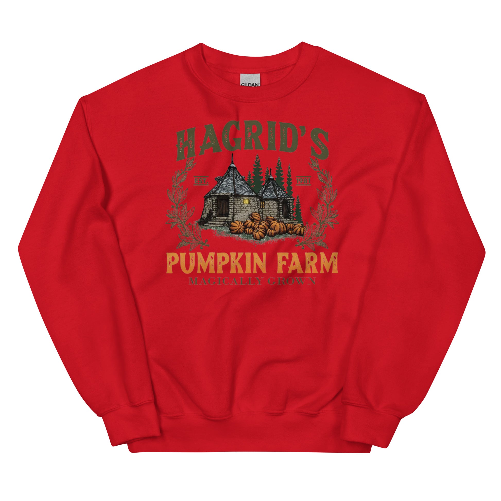 Hagrid's Pumpkin Patch Sweatshirt | Fall Crewneck Sweater