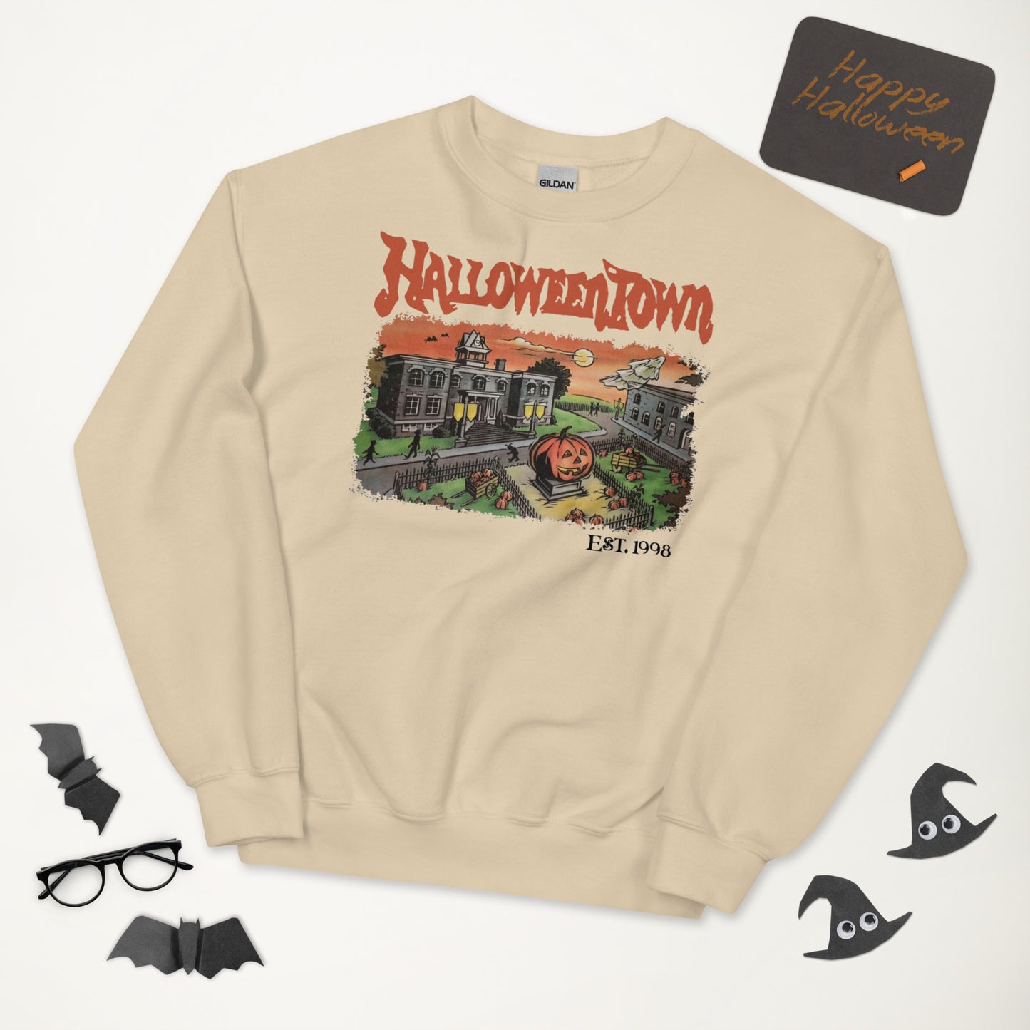 Halloweentown Est 1998 Sweatshirt | Retro Fall Crewneck