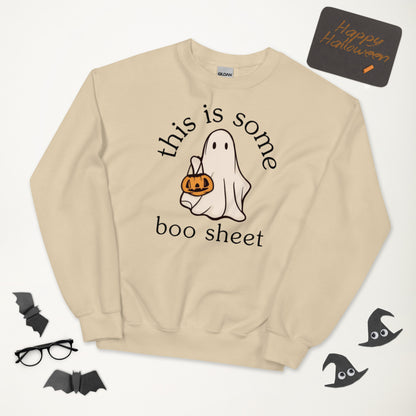 This Is Some Boo Sheet Sweatshirt | Ghost Halloween Pullover