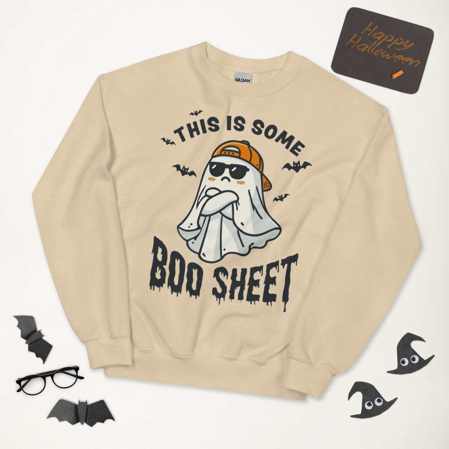 This Is Some Boo Sheet Sweatshirt | Cute Halloween Pullover