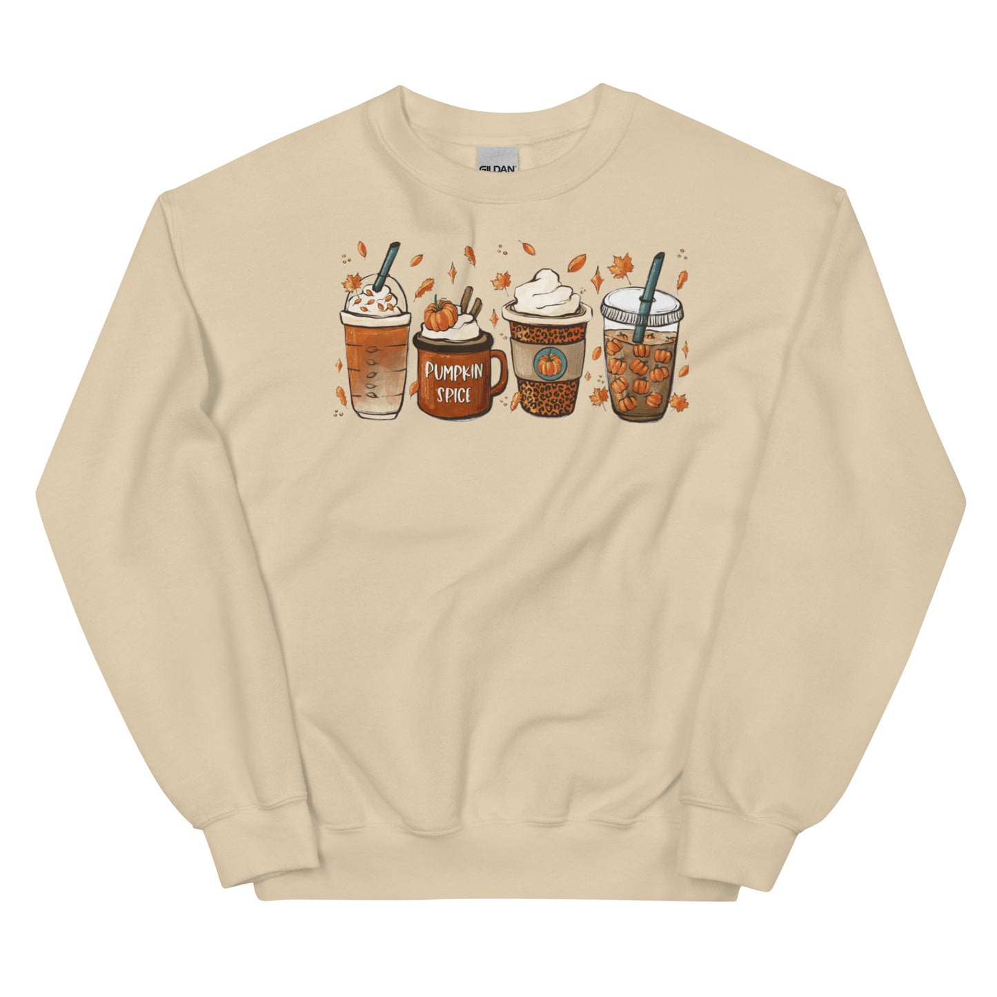 Fall Coffee Sweatshirt | Pumpkin Spice Thanksgiving Crewneck