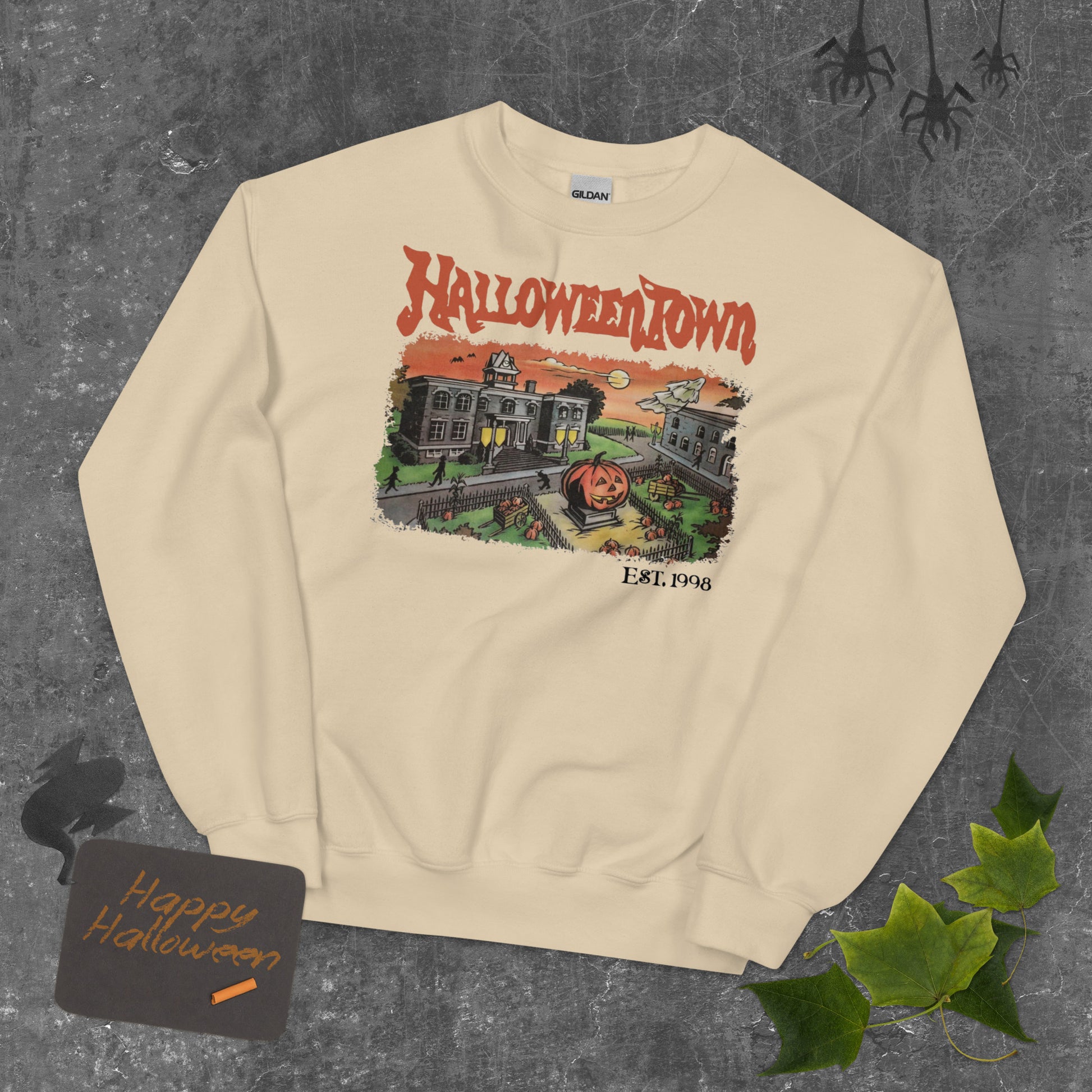 Halloweentown Est 1998 Sweatshirt | Retro Fall Crewneck