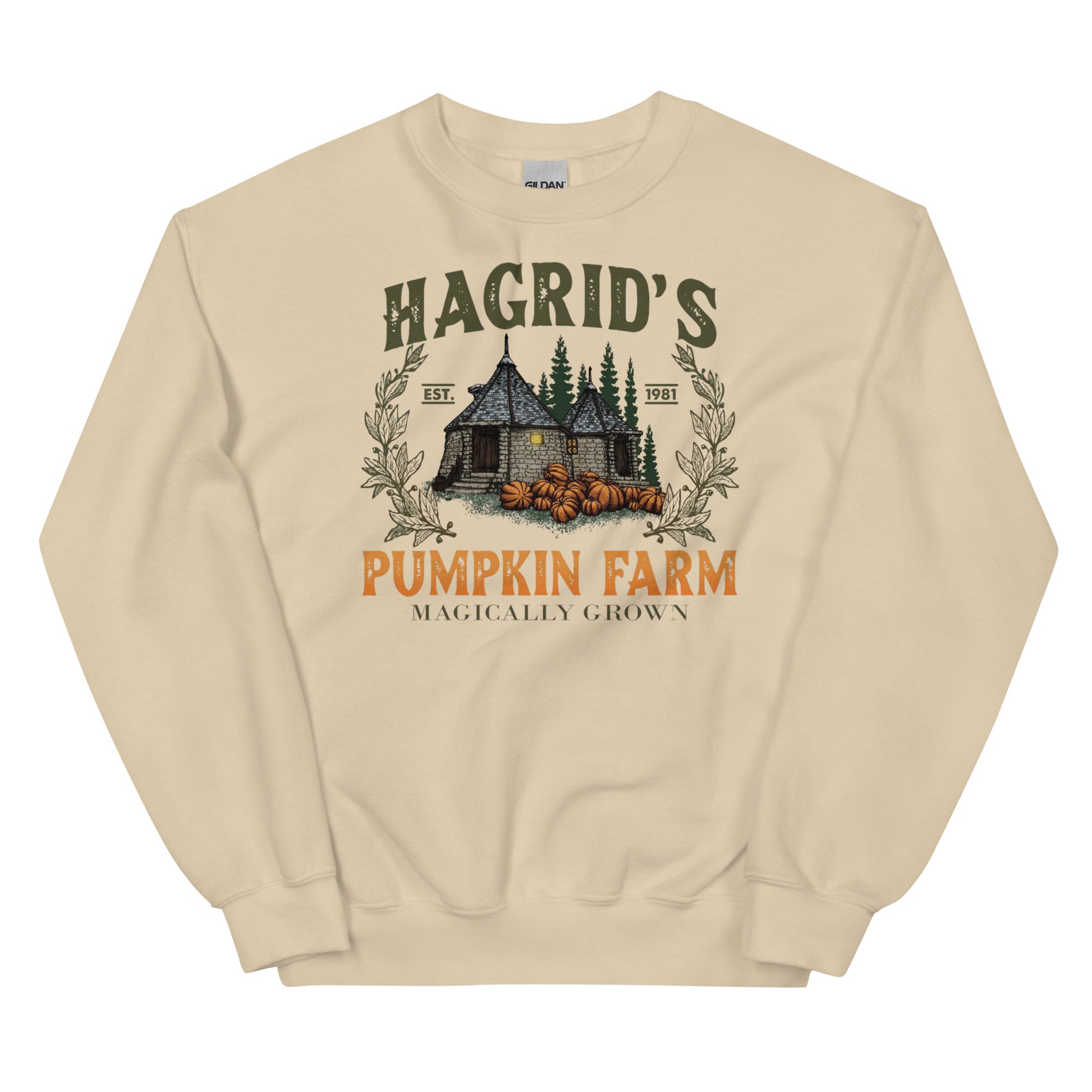 Hagrid's Pumpkin Patch Sweatshirt | Fall Crewneck Sweater