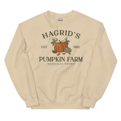 Hagrid's Pumpkin Patch Sweatshirt | Autumn Crewneck Pullover