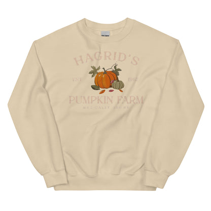 Hogwarts Pumpkin Harvest Sweatshirt | Cozy Fall Crewneck