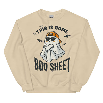 This Is Some Boo Sheet Sweatshirt | Cute Halloween Pullover