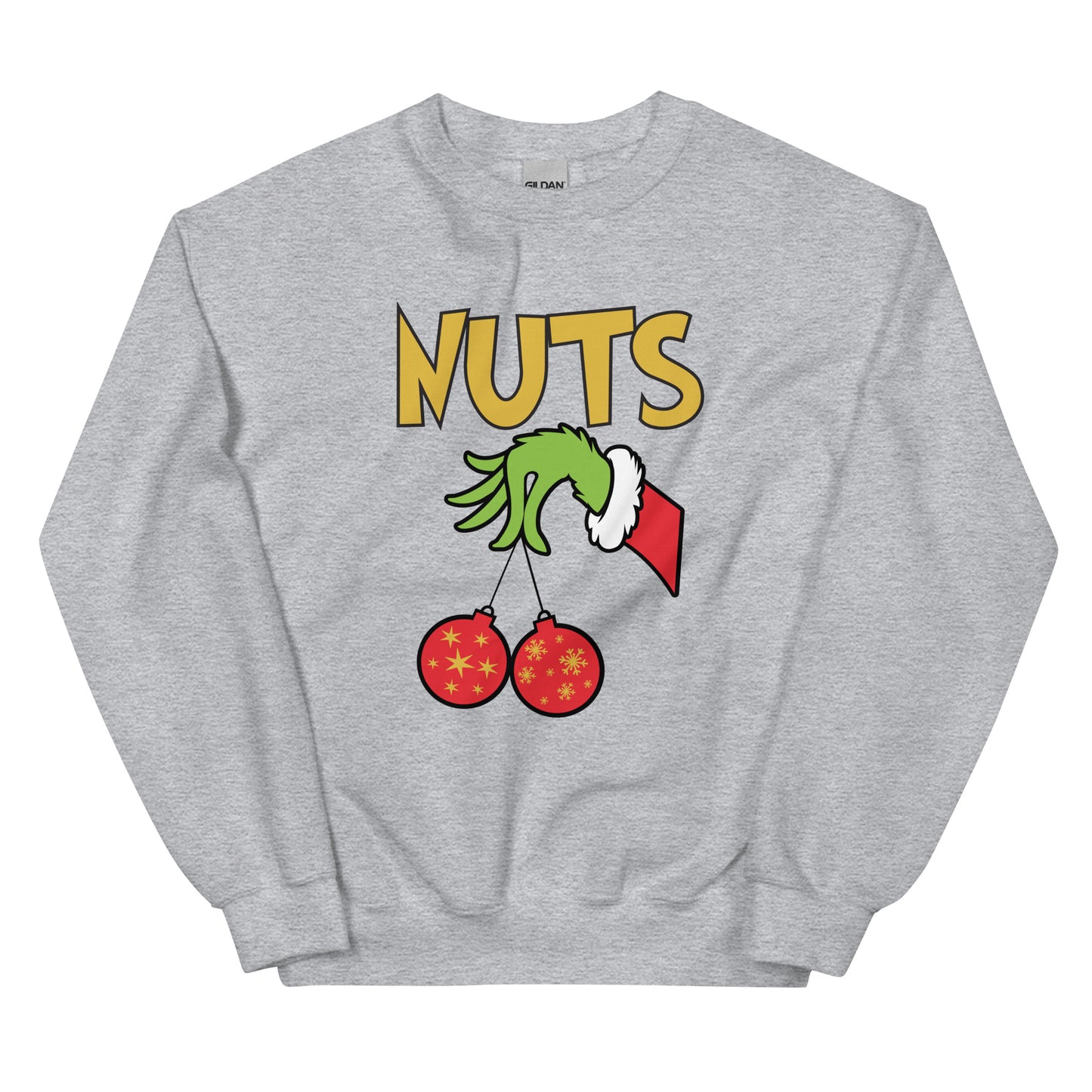 Chest Nuts Couples Matching Sweatshirts | Funny Christmas Party Sweaters | Holiday His and Hers Gift