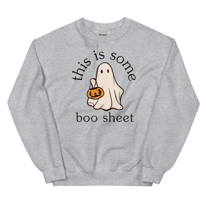 This Is Some Boo Sheet Sweatshirt | Ghost Halloween Pullover