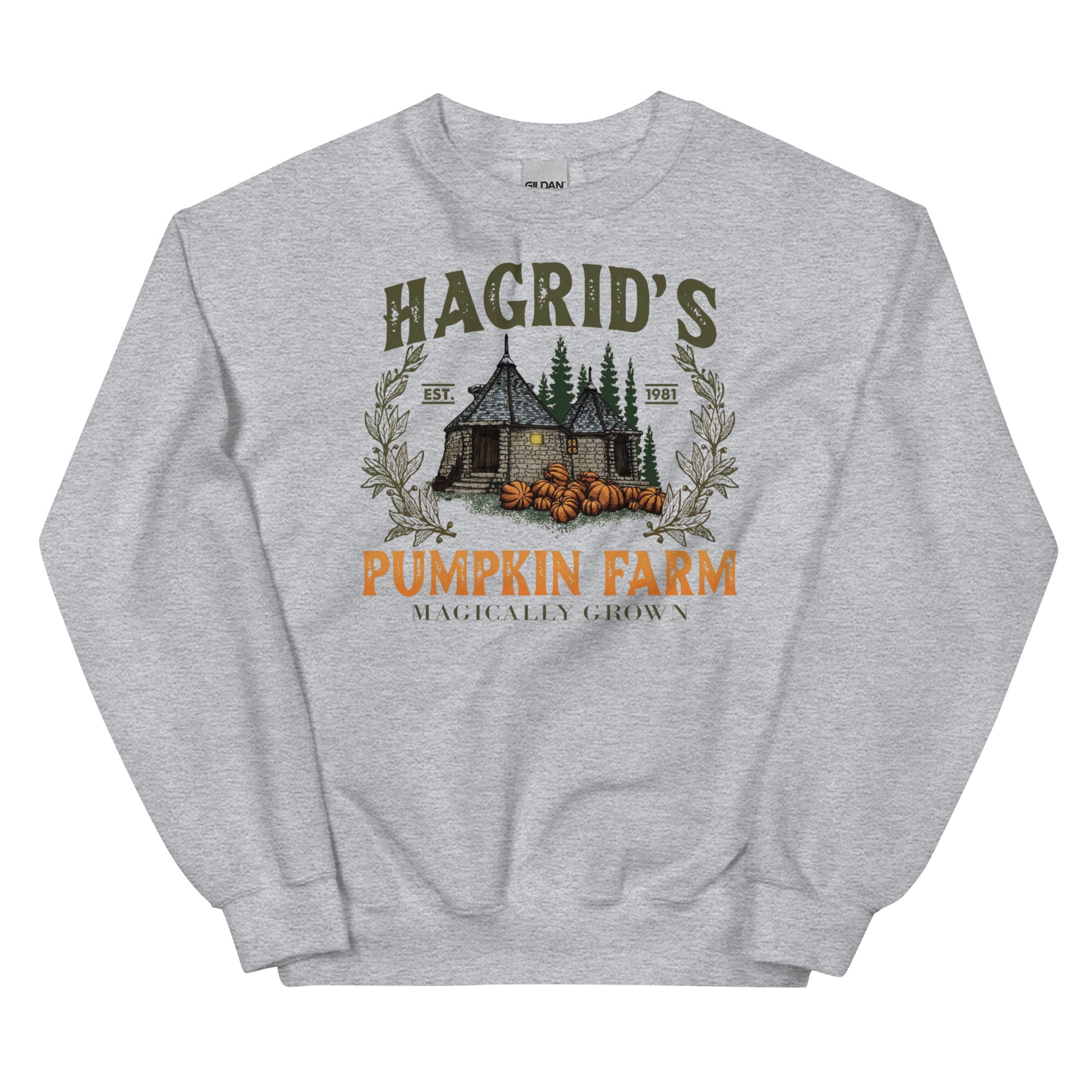 Hagrid's Pumpkin Patch Sweatshirt | Fall Crewneck Sweater