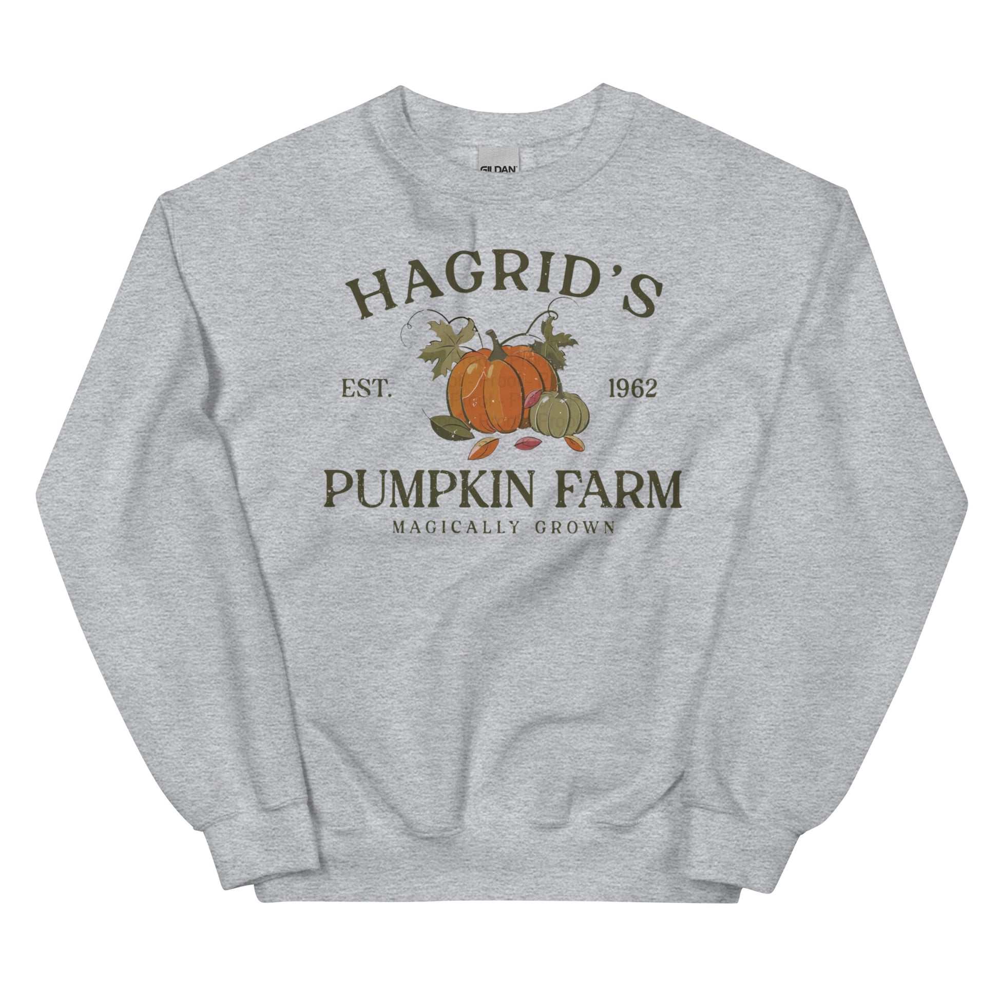 Hagrid's Pumpkin Patch Sweatshirt | Autumn Crewneck Pullover