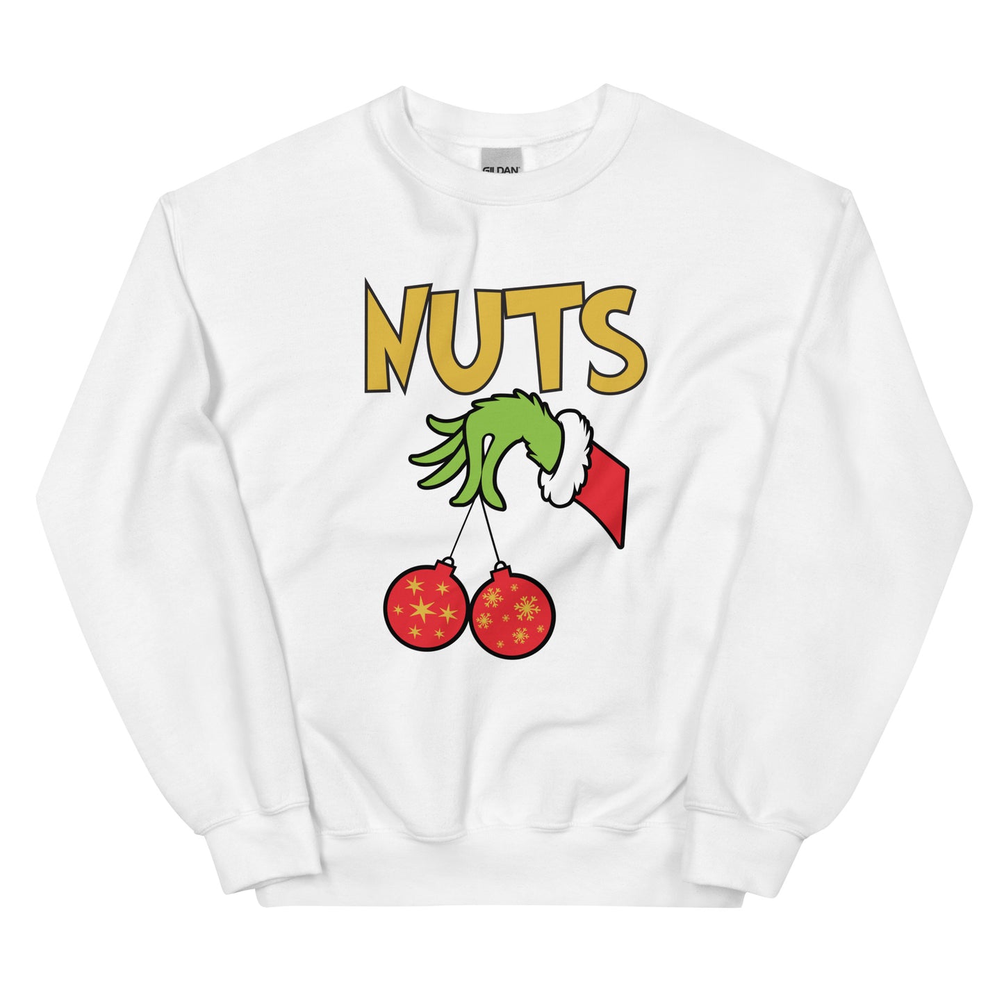 Chest Nuts Couples Matching Sweatshirts | Funny Christmas Party Sweaters | Holiday His and Hers Gift