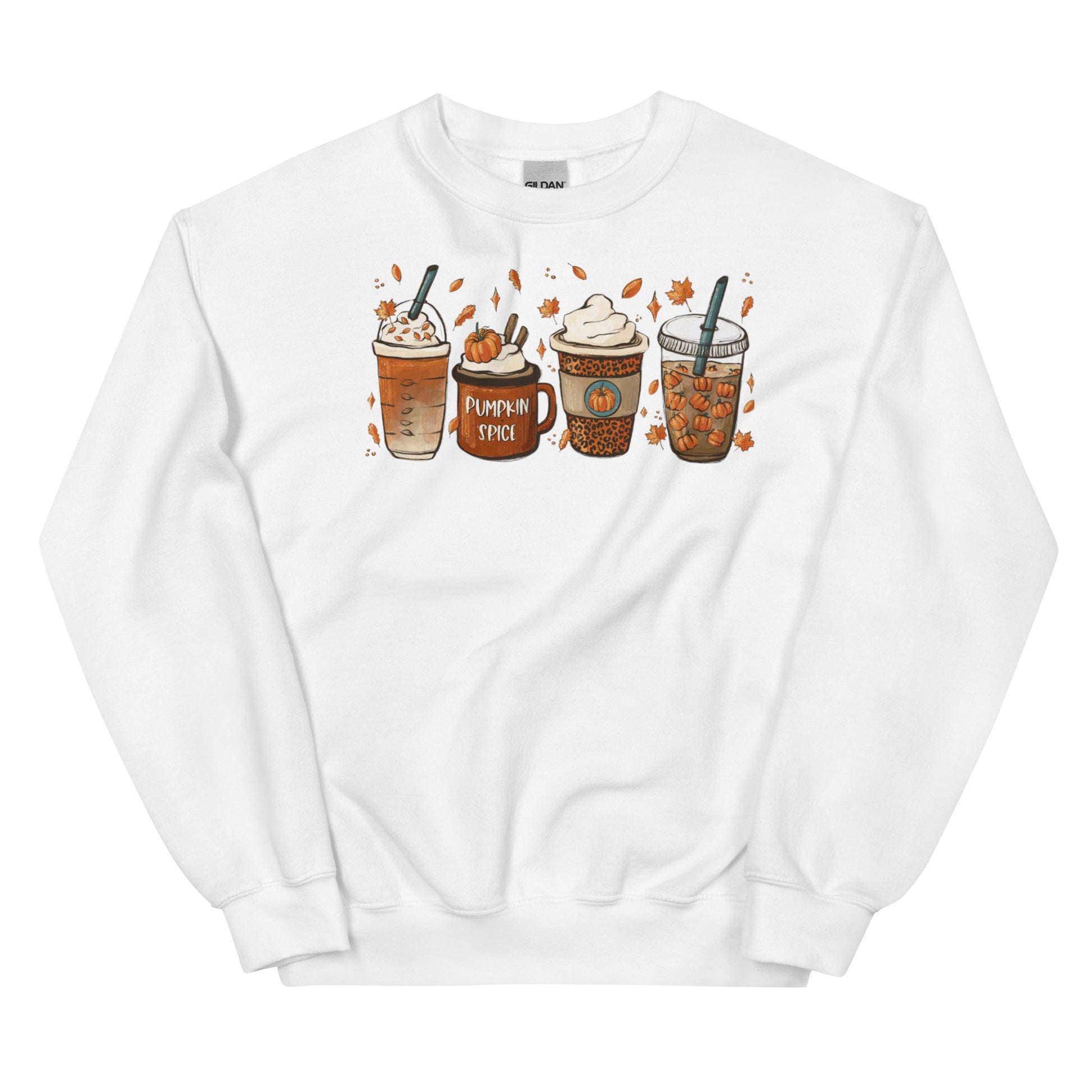 Fall Coffee Sweatshirt | Pumpkin Spice Thanksgiving Crewneck