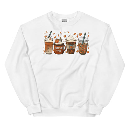 Fall Coffee Sweatshirt | Pumpkin Spice Thanksgiving Crewneck