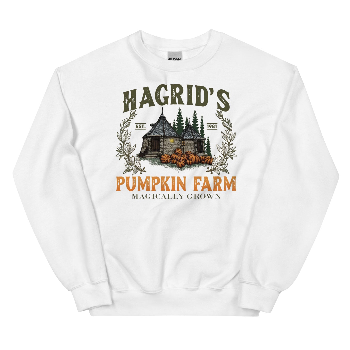 Hagrid's Pumpkin Patch Sweatshirt | Fall Crewneck Sweater