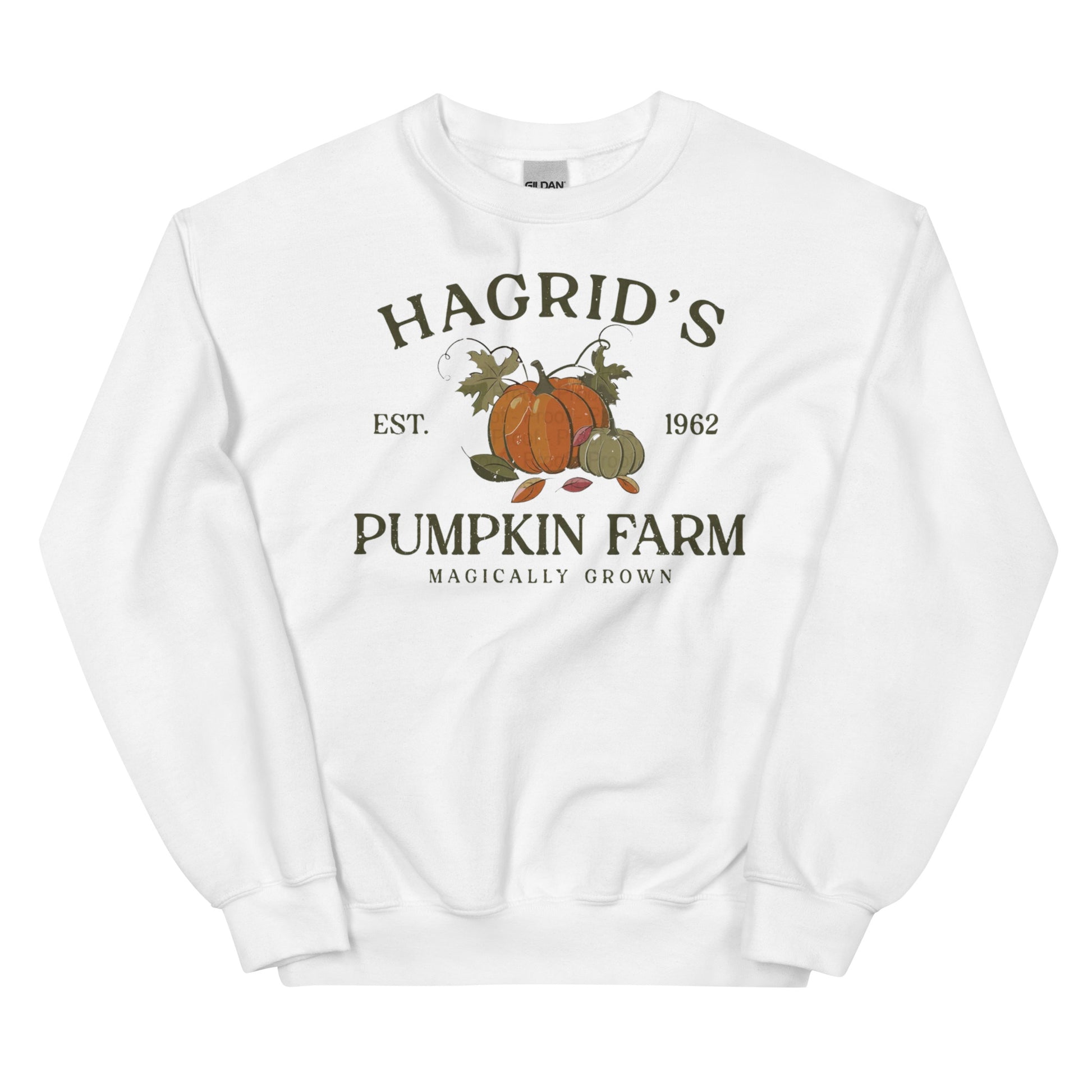 Hagrid's Pumpkin Patch Sweatshirt | Autumn Crewneck Pullover