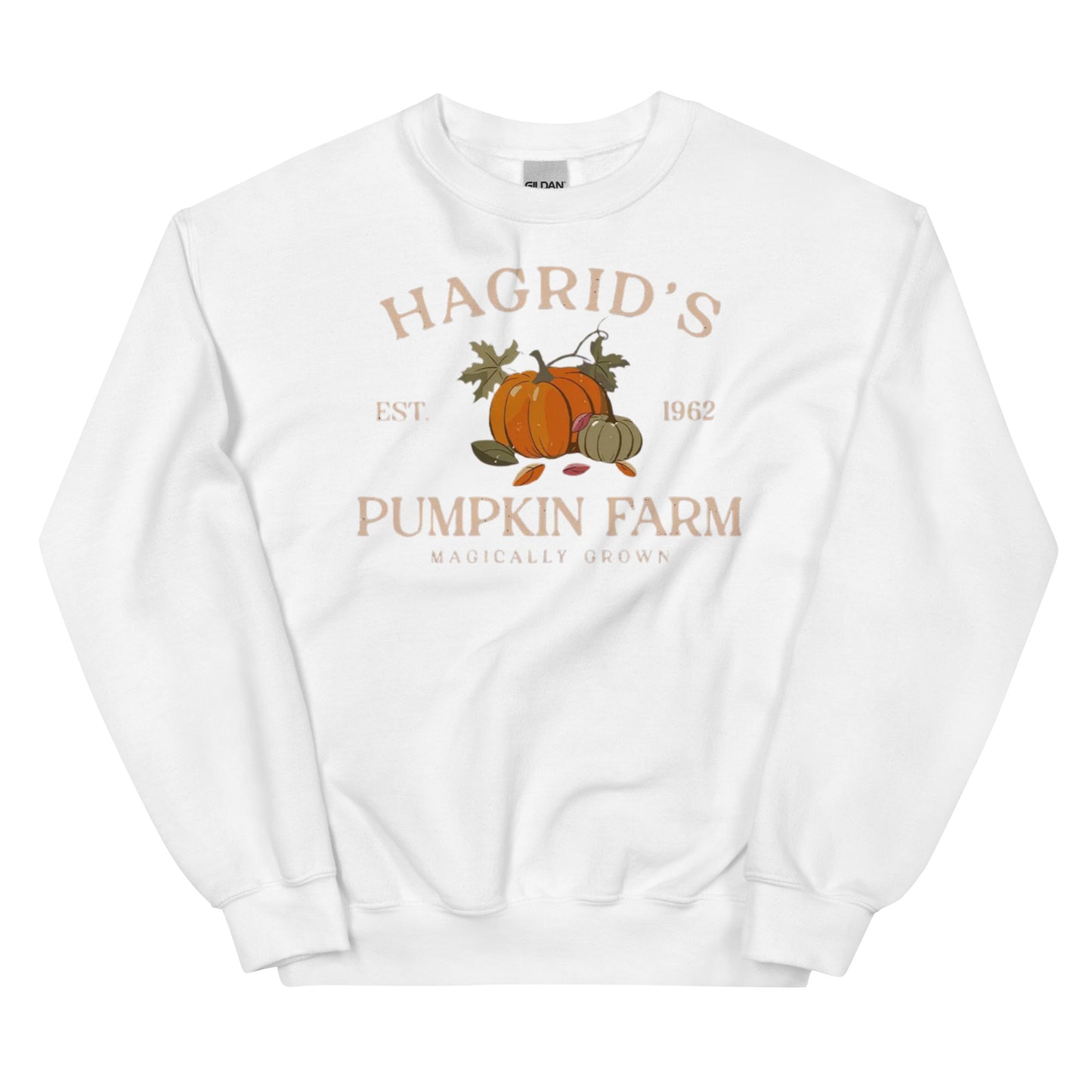 Hogwarts Pumpkin Harvest Sweatshirt | Cozy Fall Crewneck