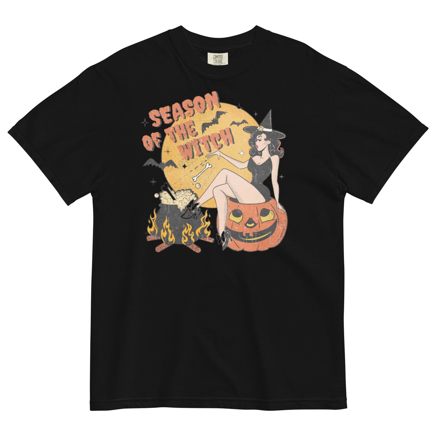 Season of the Witch Vintage Tee | Retro Halloween Shirt