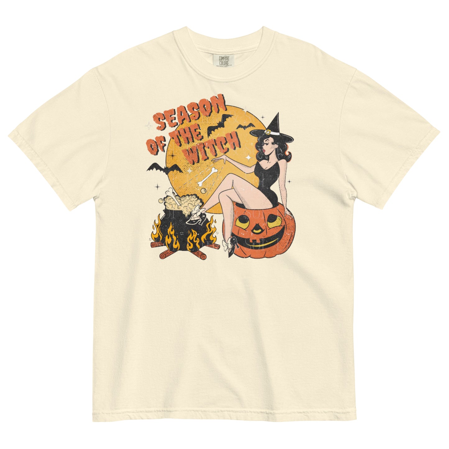 Season of the Witch Vintage Tee | Retro Halloween Shirt