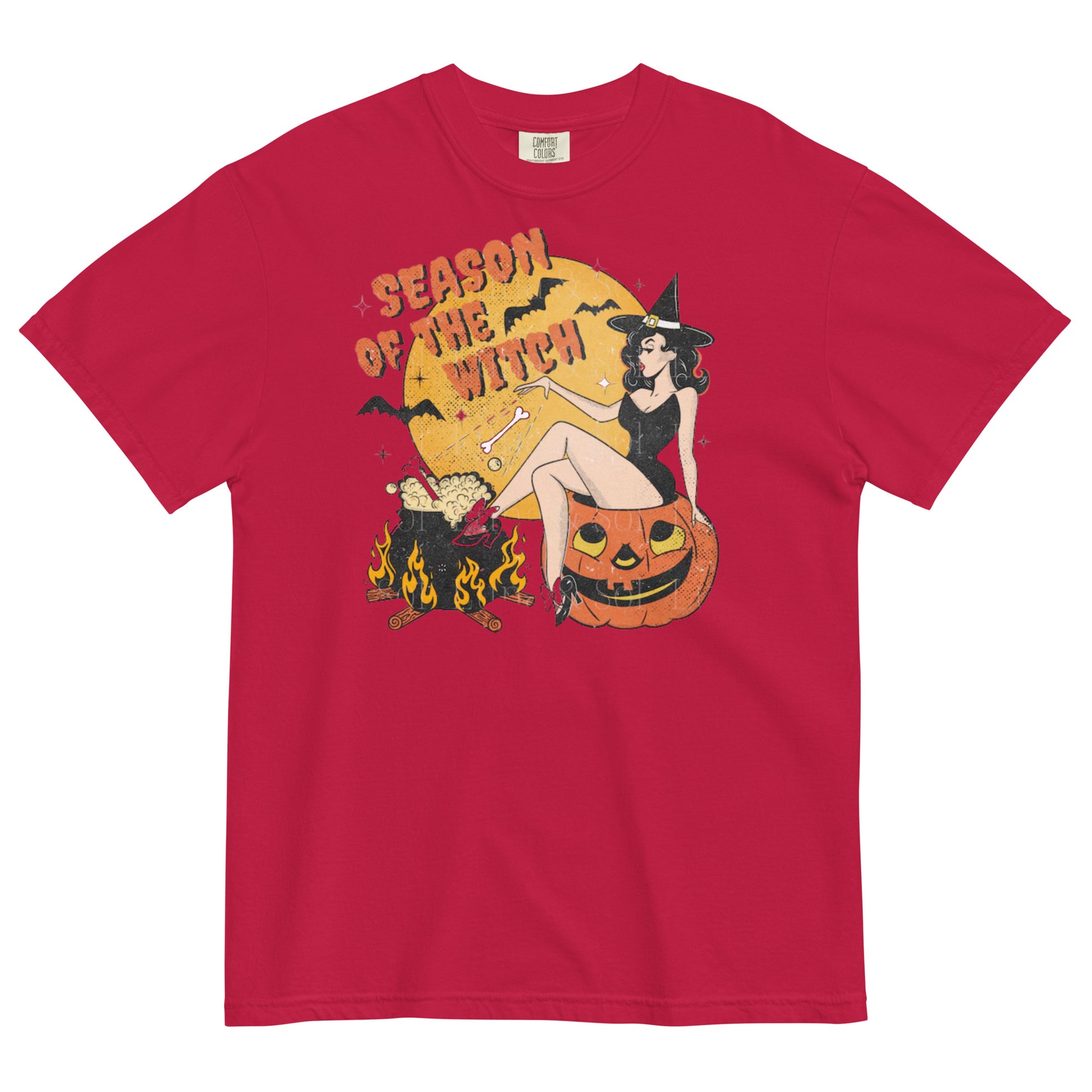 Season of the Witch Vintage Tee | Retro Halloween Shirt