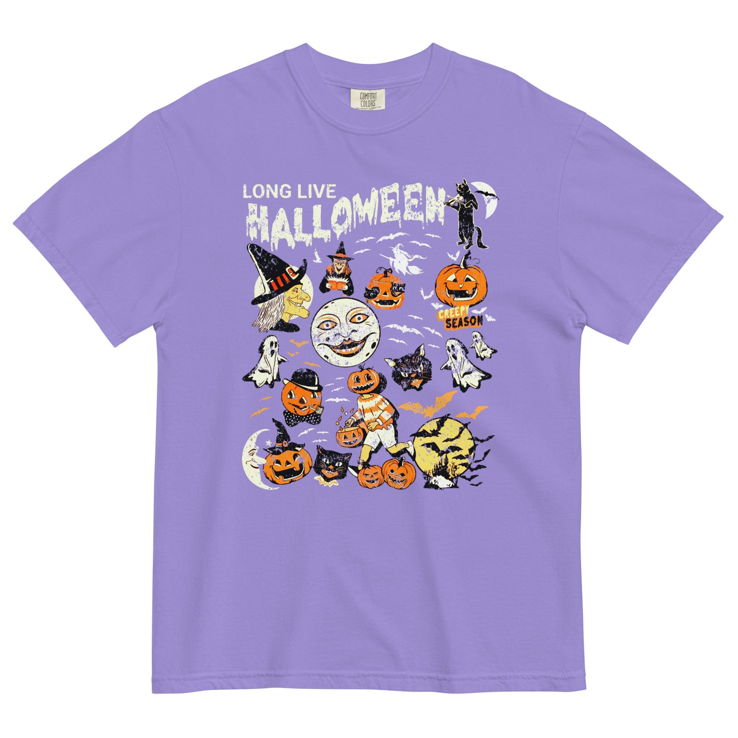 Retro Halloween Shirt | Long Live Halloween Vintage Tee