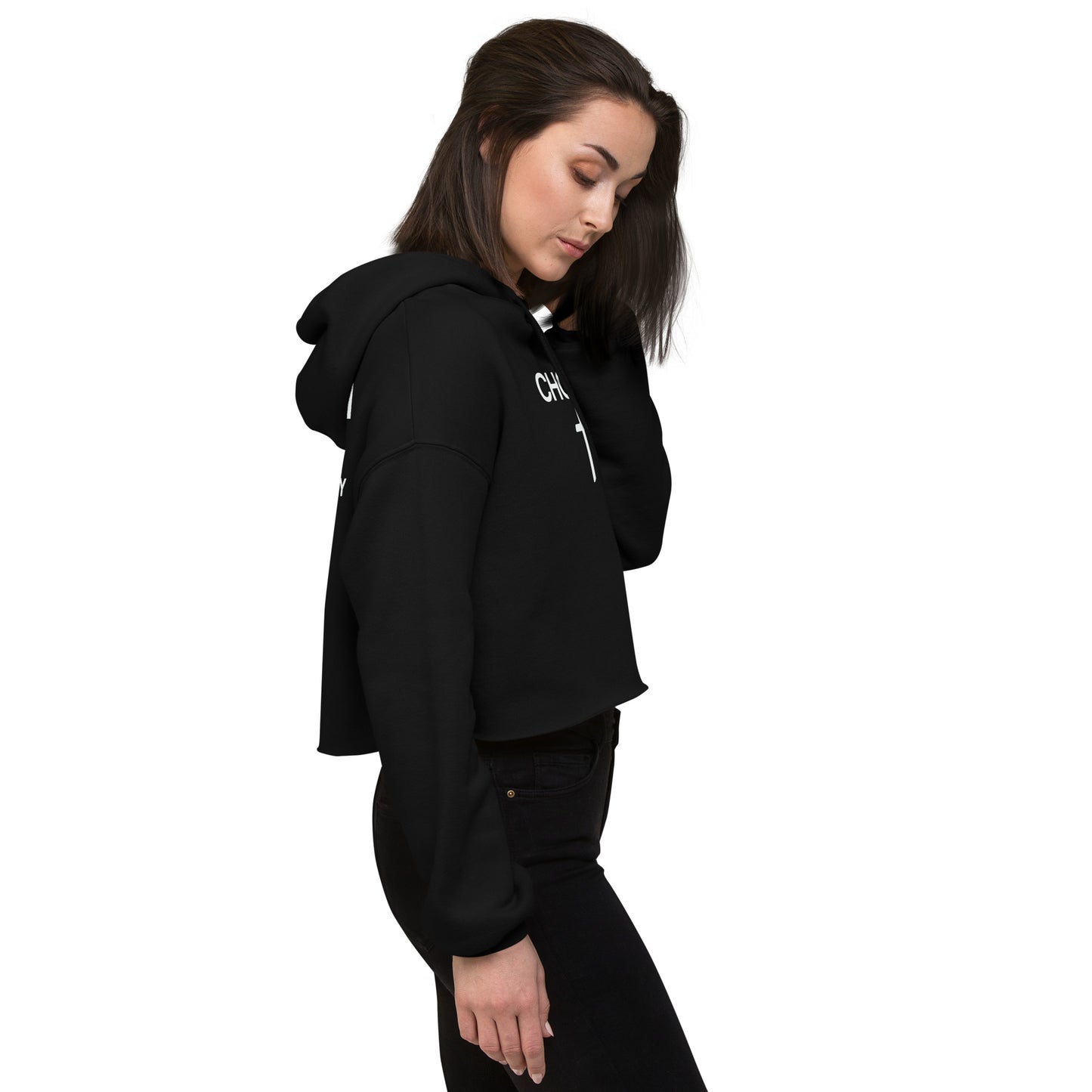 CHOSEN Women's Cropped Hoodie | Salvation Dept. Streetwear